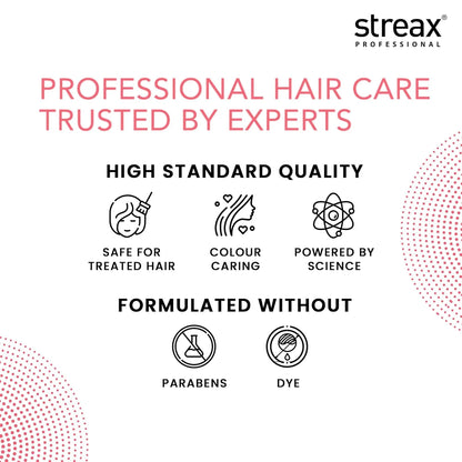 Streax Professional Argan Secret Colour Protect Shampoo - 200Ml
