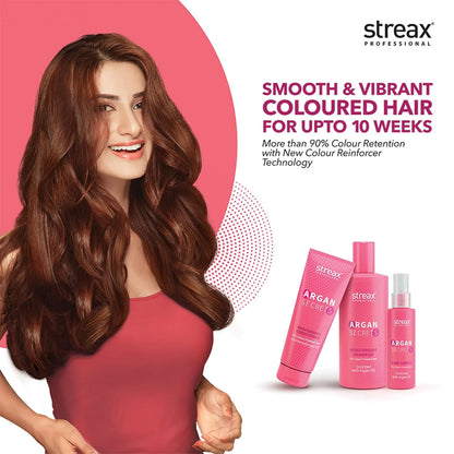 Streax Professional Argan Secret Colour Protect Shampoo - 200Ml
