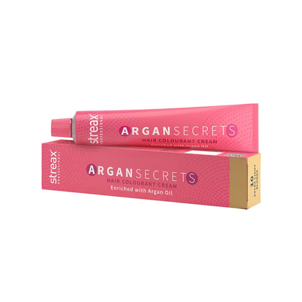 Argan Secrets Hair Colourant Cream - Extra Light Blonde - 60GM