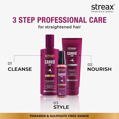 Streax Professional Canvoline Shampoo - 300GM