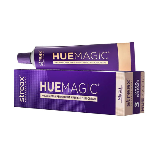 Huemagic Hair Colour Cream Dark Brown - 60GM
