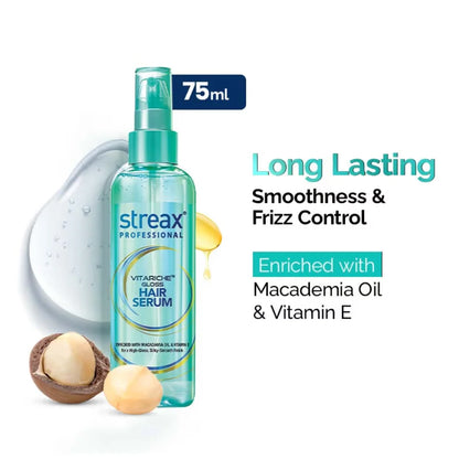 Streax Professional Vitariche Gloss Hair Serum - 200ML