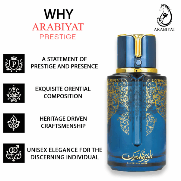 Arabiyat Prestige Blueberry Musk - EDP -100ML - Image 4
